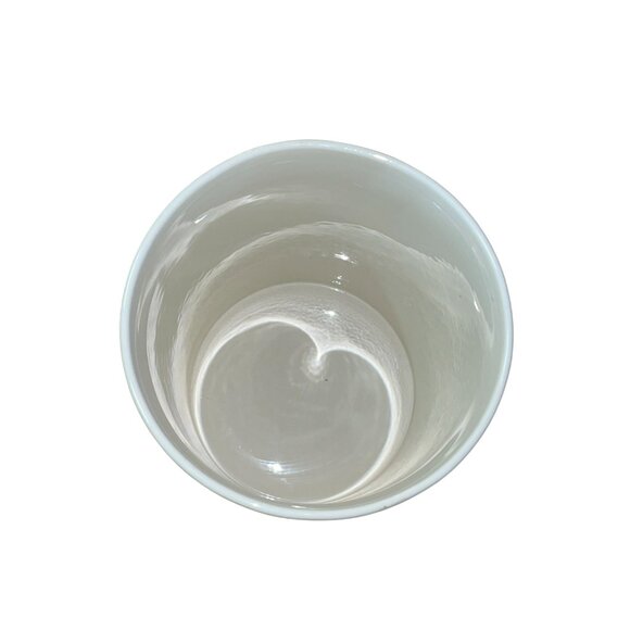 Vintage Lenox Poppies on Blue Canister Chinastone Medium Used - Picture 4 of 16